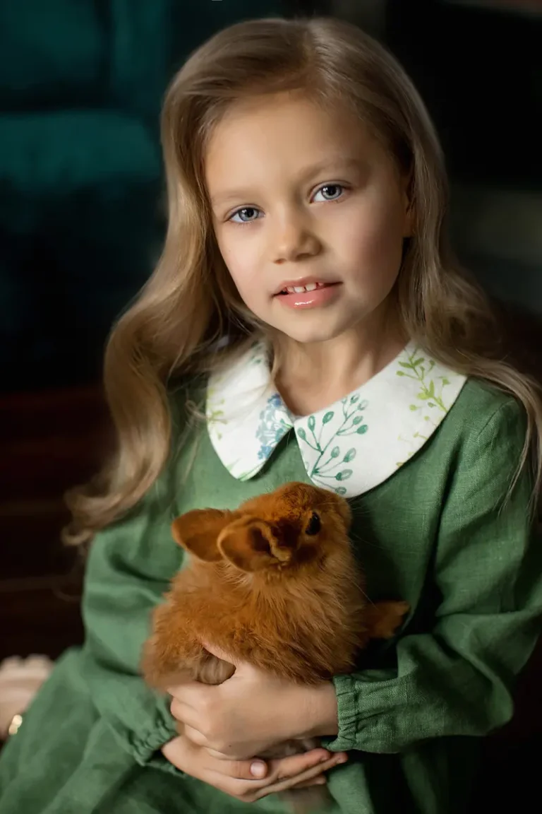 Еva and rabbit — DOLCE Magazine | The April Teen Edition | Vol.1 | 2022