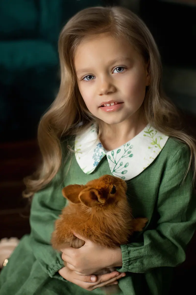 Еva and rabbit by Evgeniya Sayankina — DOLCE Magazine
