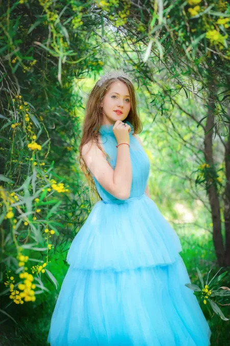 girl in mimosa garden by Vita Kostiuk — DOLCE Magazine