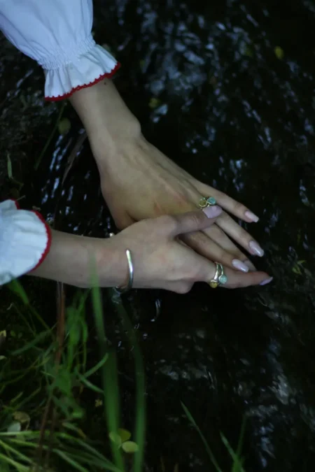 Jewelry campaign ETHNIC in embroidered shirts — DOLCE Magazine, June 2022