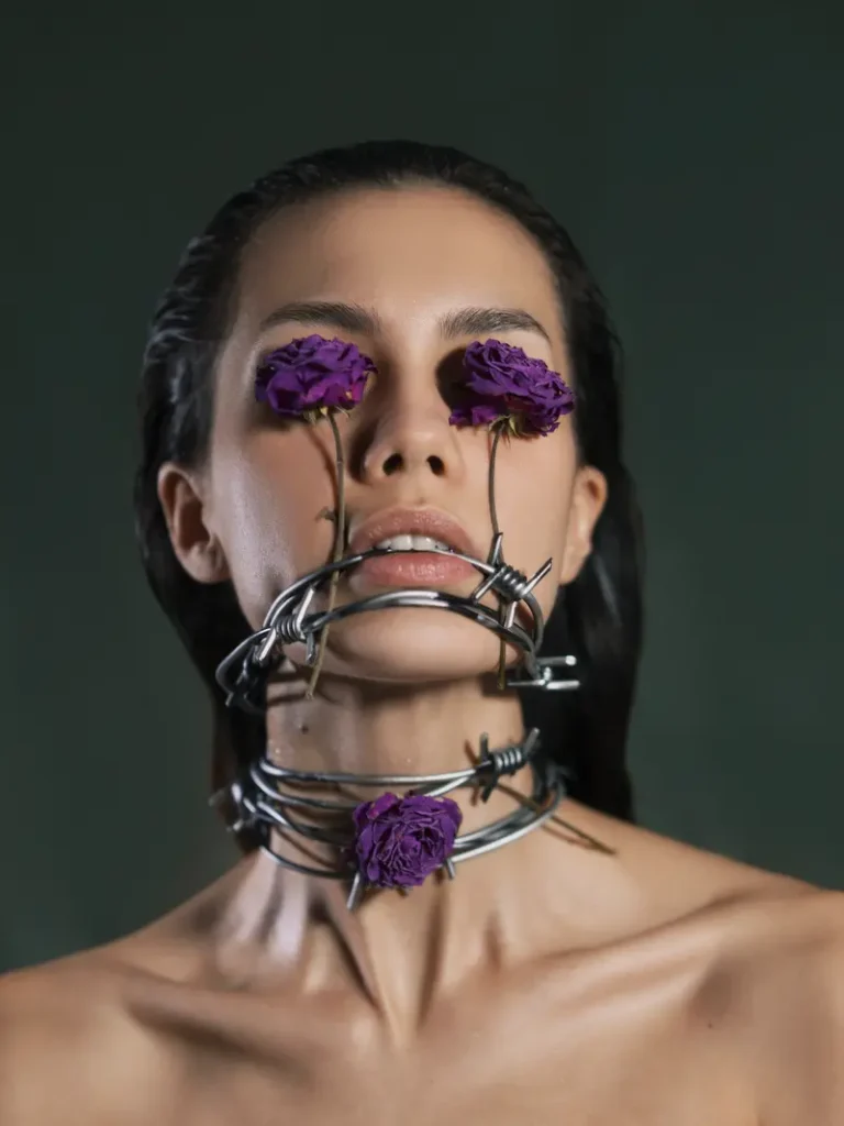 The pain of a delicate flower — DOLCE Magazine | The January Fashion & Beauty Edition | Vol.4 | 2023