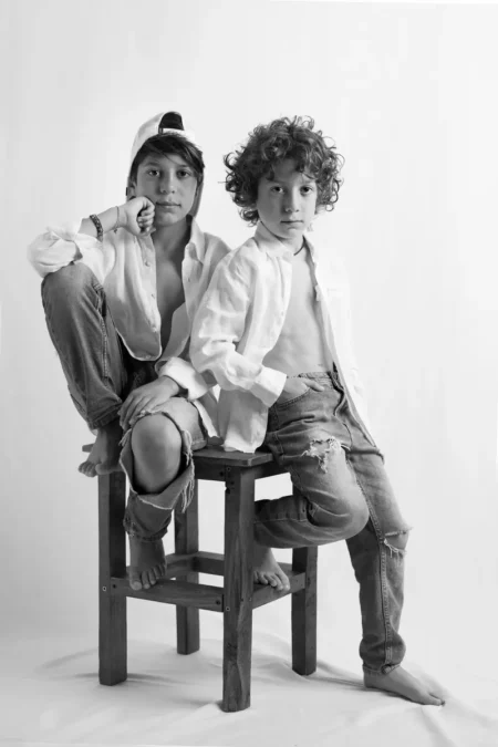 portrait of brothers by Lucia Di Primo — DOLCE Magazine