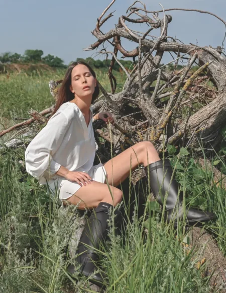 Beauty begins the moment you decide to be yourself. Horses lend us the wings we lack. by Natalia Shelest — DOLCE Magazine