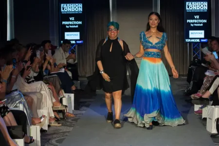 'Azure Majesty' - LFW SS24 Collection by Vaishali by Shahid Malik — DOLCE Magazine