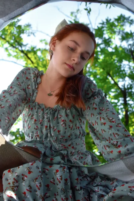 Nature teen photoshoot by Polina Vorobeva — DOLCE Magazine