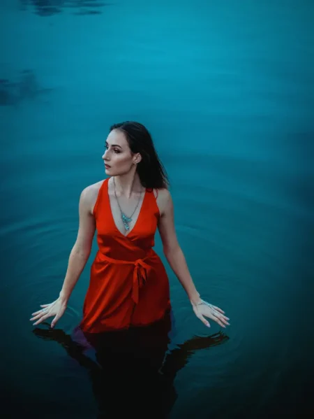 In red by Cristina Nedogoda — DOLCE Magazine