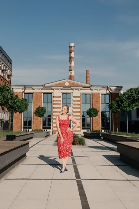 Lady in red by Chernyshova Nata — DOLCE Magazine