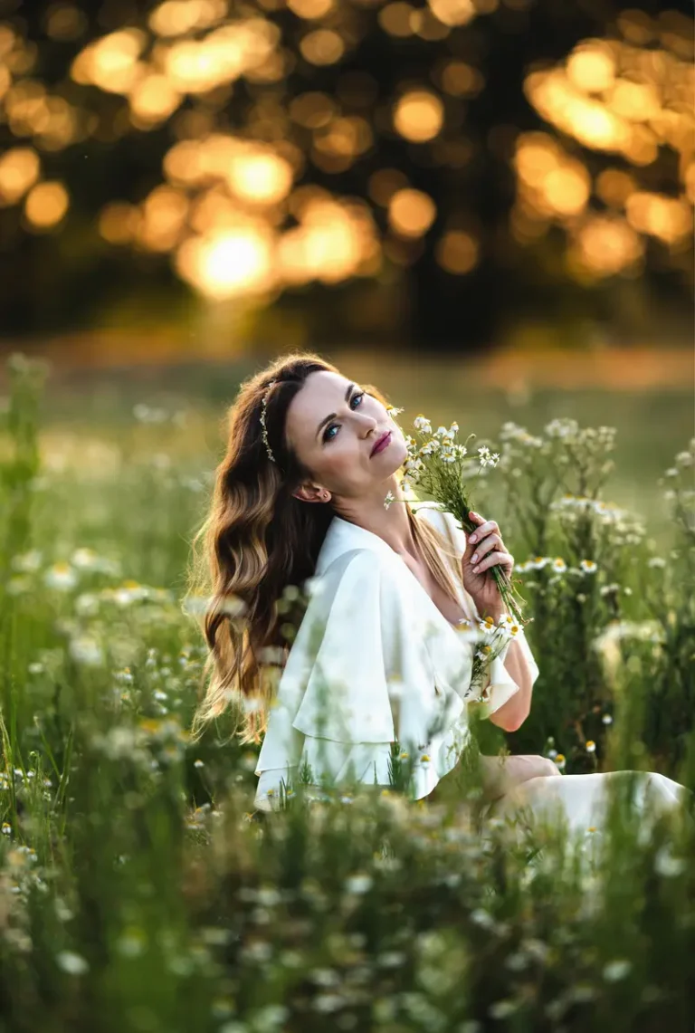 A sunset scented with chamomile — DOLCE Magazine | The July Portrait Edition | Vol.2 | 2024