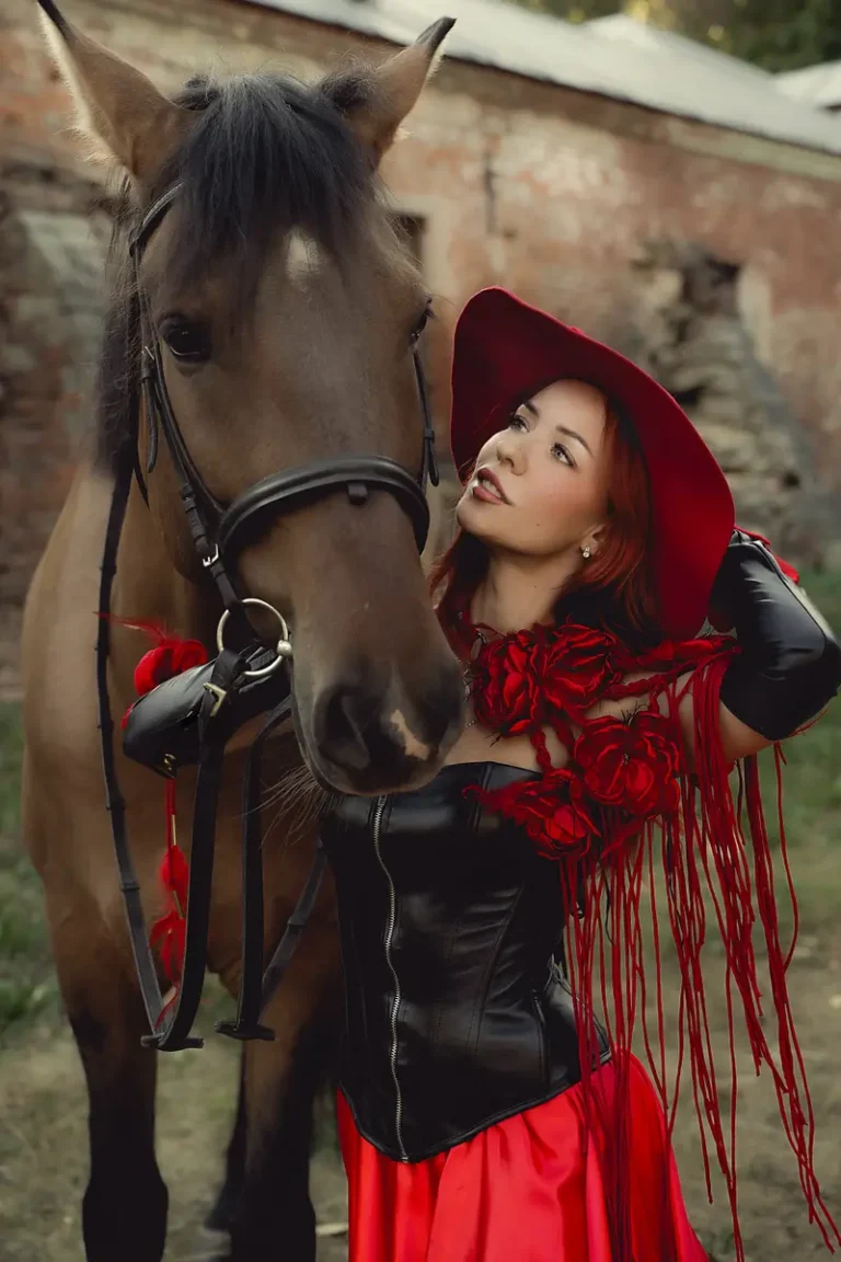 The Lady in Red — DOLCE Magazine | The November Fashion & Beauty Edition | Vol.4 | 2024