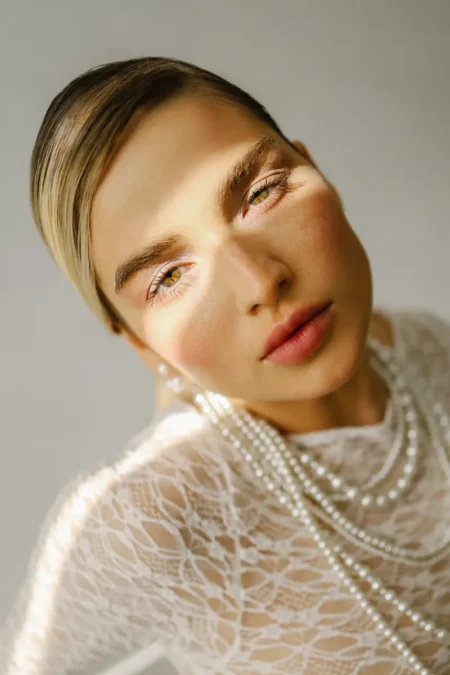 White beauty from Mariya Koreeva — DOLCE Magazine, February 2025