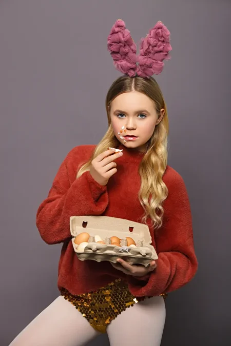 Easter bunnies — DOLCE Magazine, April 2025