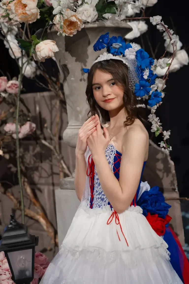 On the old stage of the theater — DOLCE Magazine | The April Teen Edition | Vol.3 | 2025