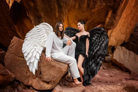 Angel and Lilith by Olga Goldin — DOLCE Magazine