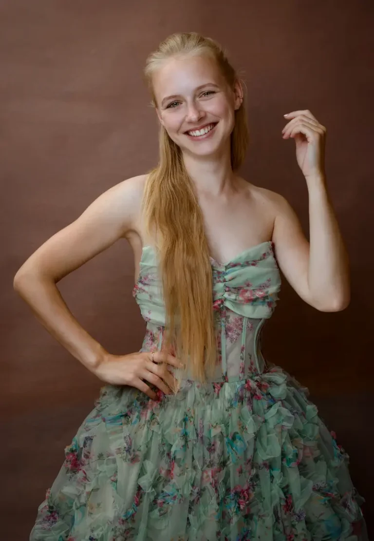 Klaudie Šimečková — DOLCE Magazine cover, July 2025