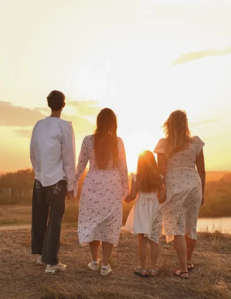 mother with children by Larisa Eliseeva — DOLCE Magazine