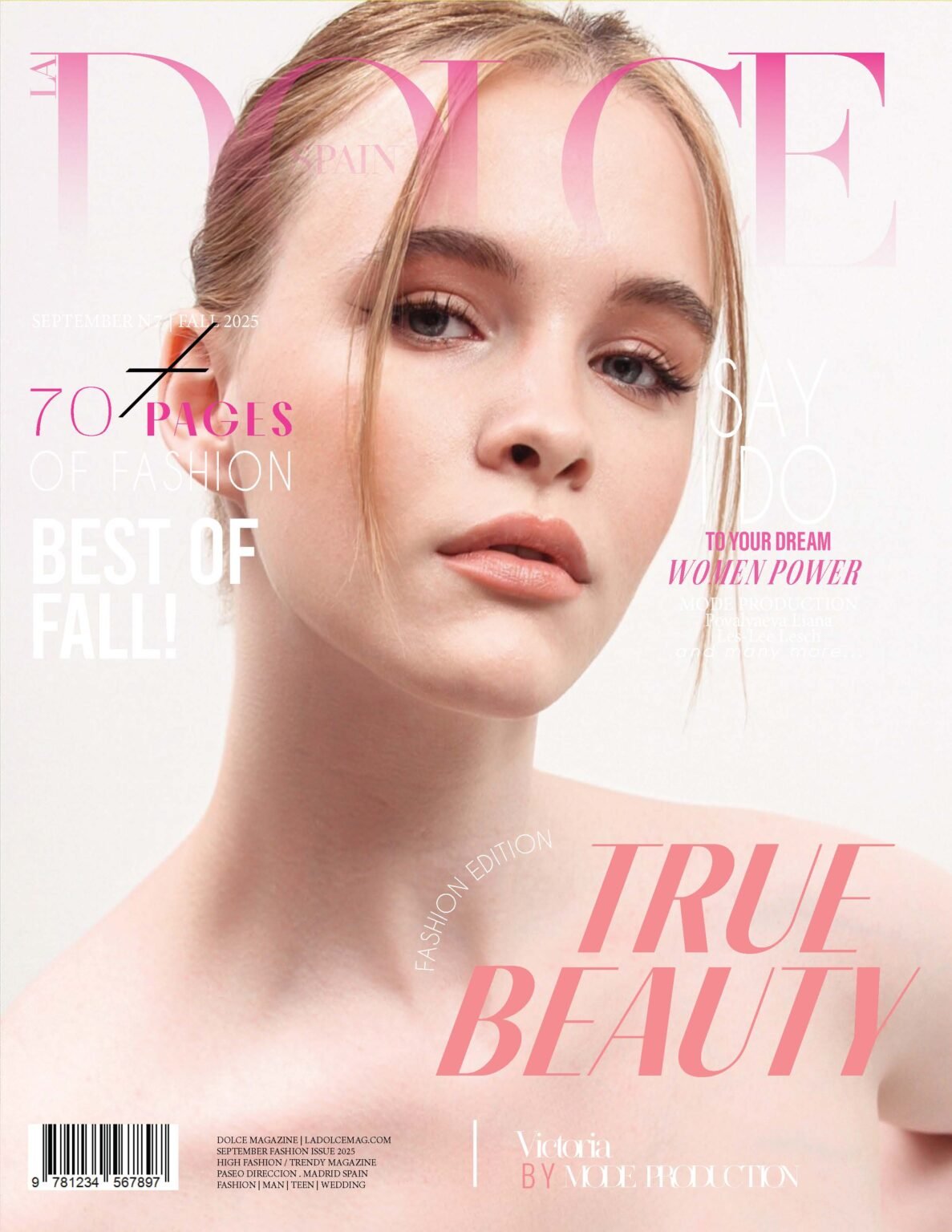 Valeria Desyatova Stars in an Exclusive Amor Magazine Editorial – A Celebration of Natural Beauty and Modern Expression