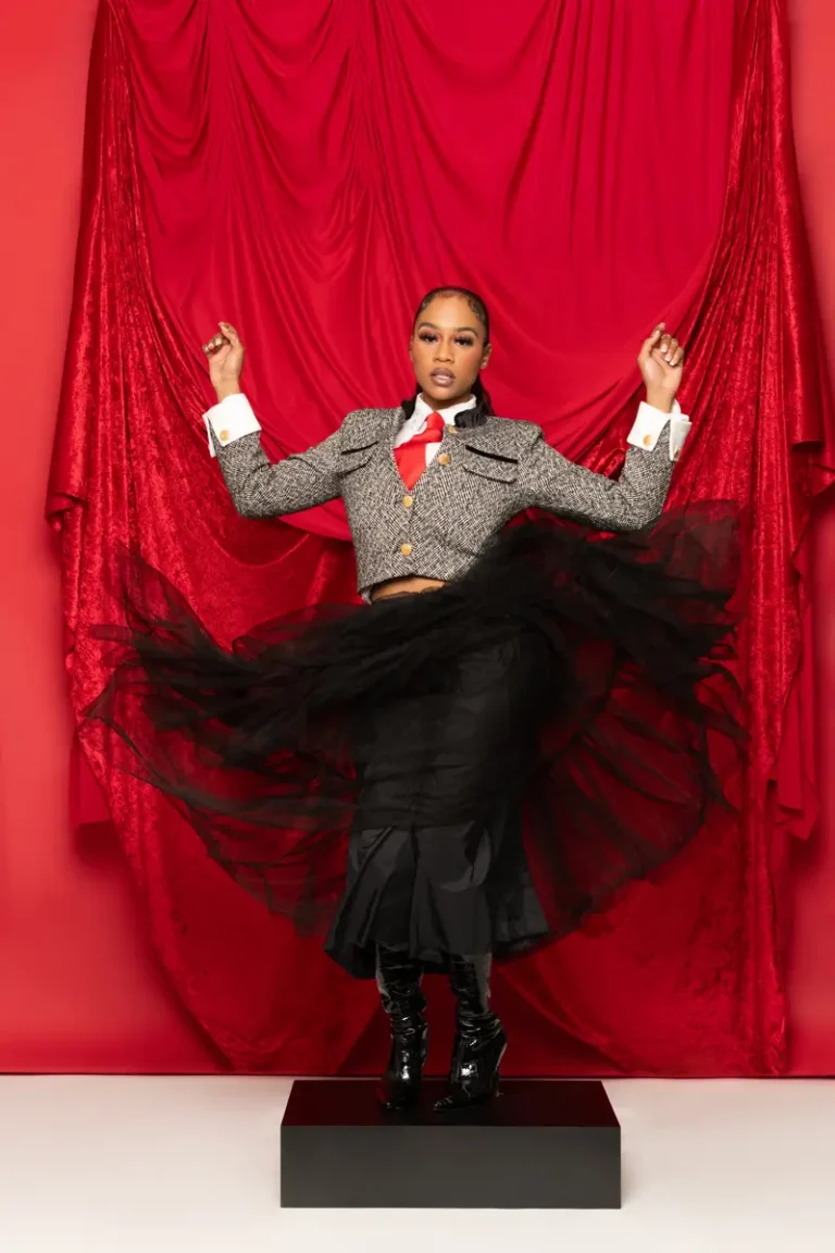 Fire, Framed in Fabric — DOLCE Magazine | The January Fashion Edition | Vol.1 | 2026