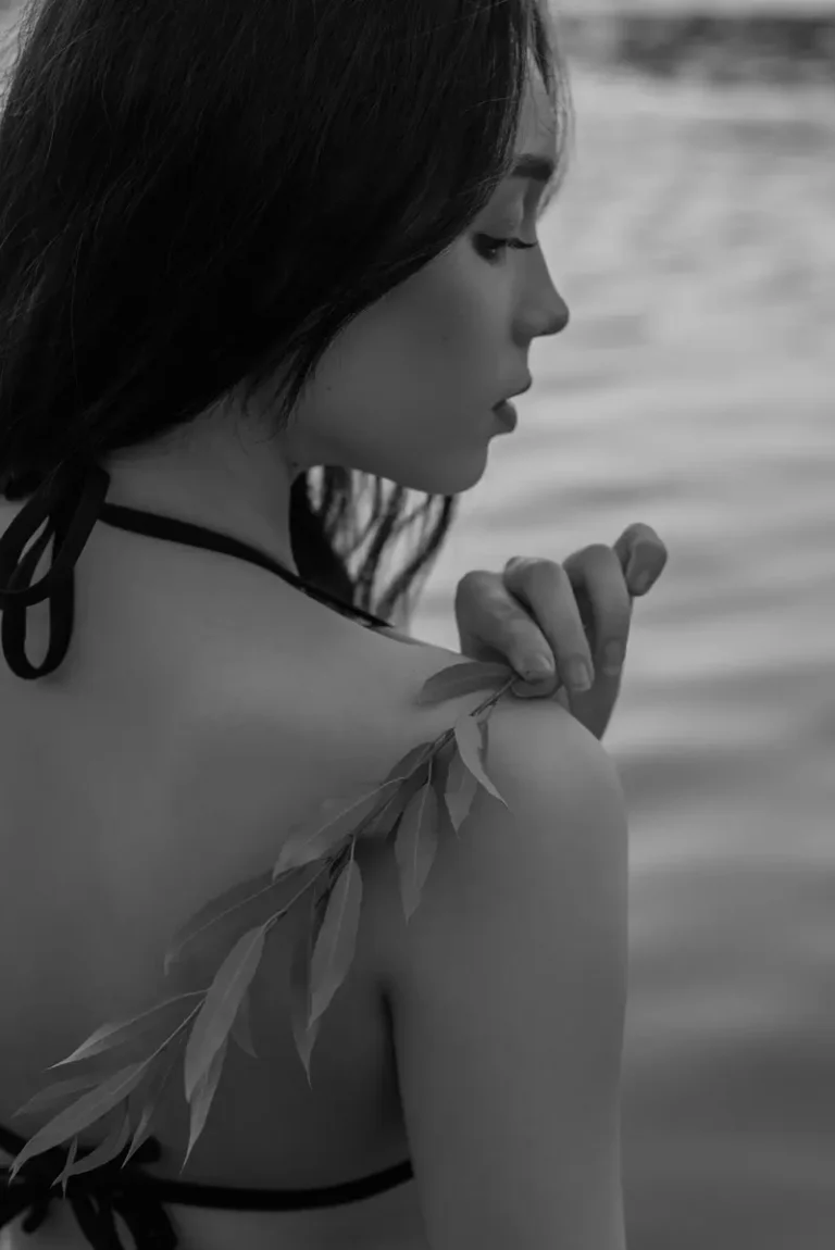 A girl in a swimsuit in the water — DOLCE Magazine, February 2026