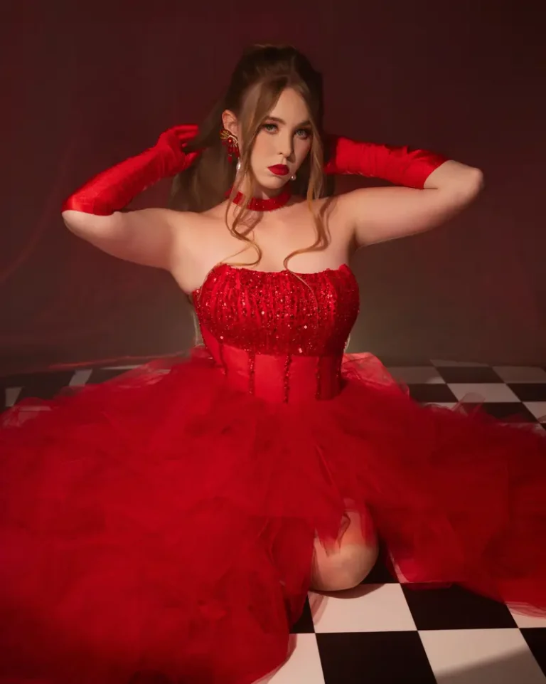Crimson Reverie — DOLCE Magazine | The March Portrait Edition | Vol.3 | 2026