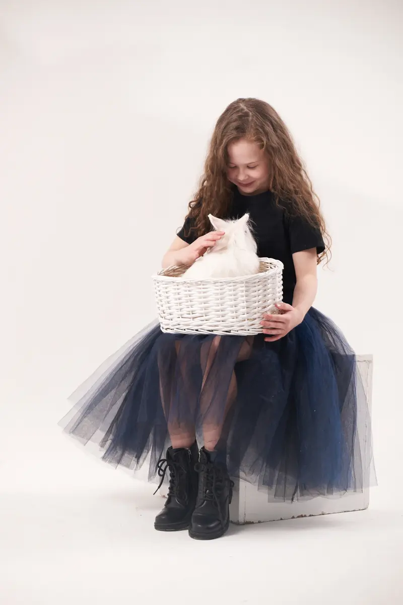 Vasilisa and the rabbits. by Irina Averyanova — DOLCE Magazine