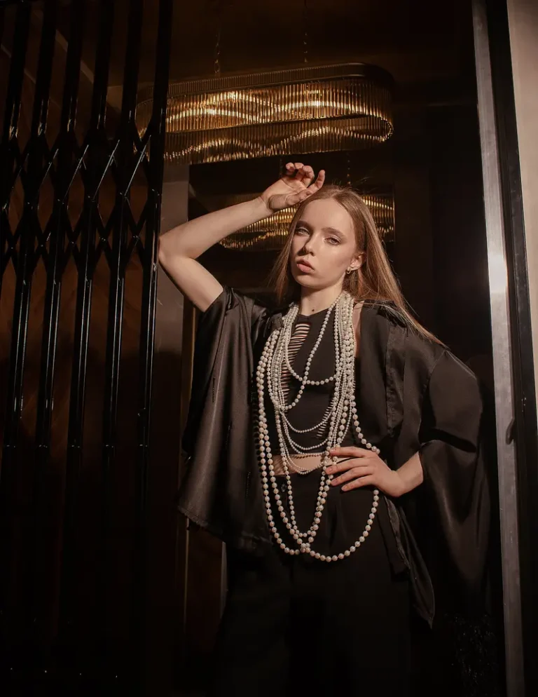 In the elevator — DOLCE Magazine | The April Fashion Edition | Vol.1 | 2026