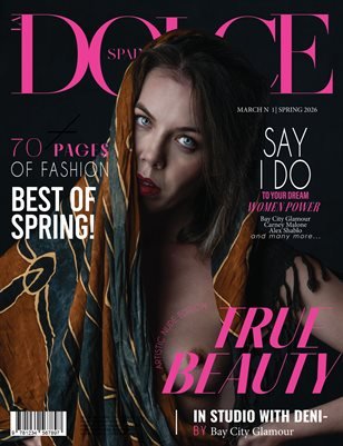 DOLCE Magazine — The March Artistic Nude Edition Vol. 1 2026 cover