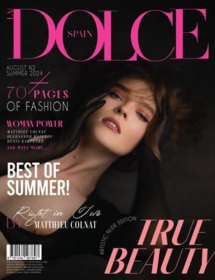DOLCE Magazine — The August Artistic Nude Edition Vol. 2 2024 cover