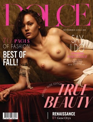 DOLCE Magazine — The November Artistic Nude Edition Vol. 2 2025 cover