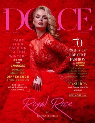 DOLCE Magazine — The April Fashion & Beauty Edition Vol. 7 2022 cover