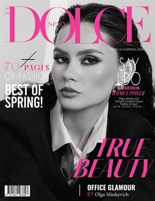 DOLCE Magazine — The April Fashion Edition Vol. 3 2026 cover