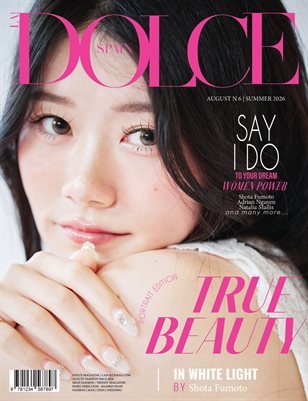 DOLCE Magazine — The August Portrait Edition Vol. 6 2026 cover