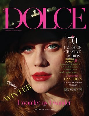 DOLCE Magazine | The February Fashion & Beauty Edition | Vol.2 | 2024 cover