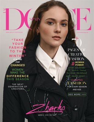 DOLCE Magazine | The February Fashion & Beauty Edition | Vol.3 | 2023 cover