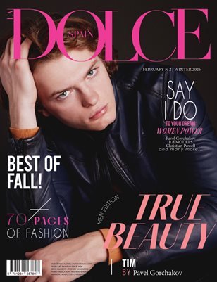 DOLCE Magazine | The February Men Edition | Vol.2 | 2026 cover