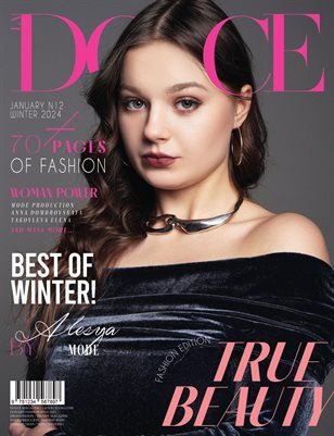 Alesya — DOLCE Magazine | The January Fashion & Beauty Edition | Vol.12 | 2025