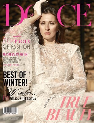DOLCE Magazine | The January Fashion & Beauty Edition | Vol.15 | 2025 cover