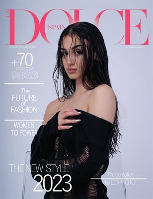 DOLCE Magazine | The January Fashion & Beauty Edition | Vol.3 | 2023 cover