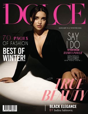DOLCE Magazine | The January Fashion Edition | Vol.4 | 2026 cover