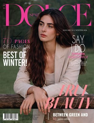 DOLCE Magazine — The January Portrait Edition Vol. 3 2026 cover
