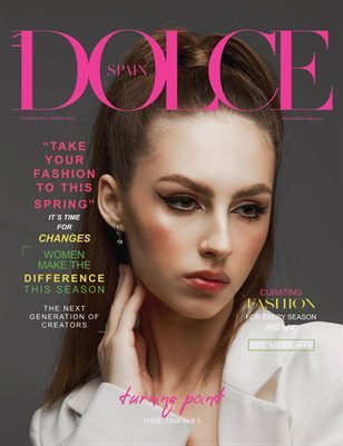 DOLCE Magazine | The March Fashion & Beauty Edition | Vol.6 | 2023 cover