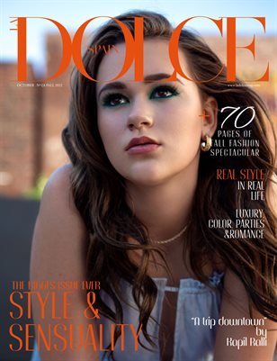 DOLCE Magazine | The October Fashion & Beauty Edition | Vol.14 | 2022 cover