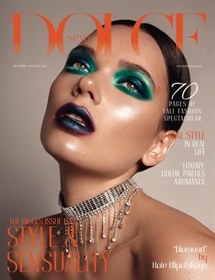 DOLCE Magazine — The October Fashion & Beauty Edition Vol. 2 2022 cover
