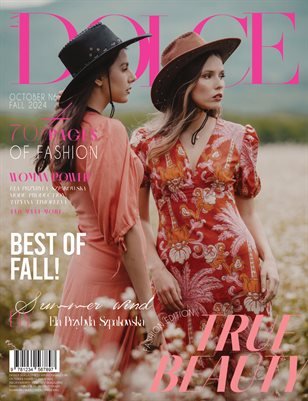 DOLCE Magazine | The October Fashion & Beauty Edition | Vol.6 | 2024 cover