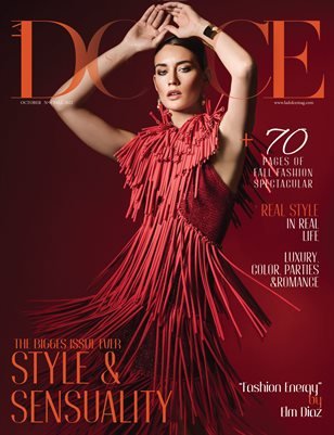 DOLCE Magazine | The October Fashion & Beauty Edition | Vol.8 | 2022 cover
