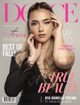 DOLCE Magazine | The October Fashion Edition | Vol.8 | 2025 cover
