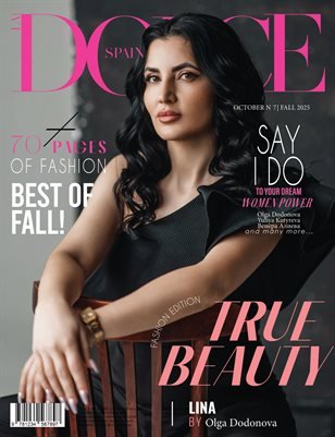 DOLCE Magazine | The October Fashion Edition | Vol.8 | 2025 cover