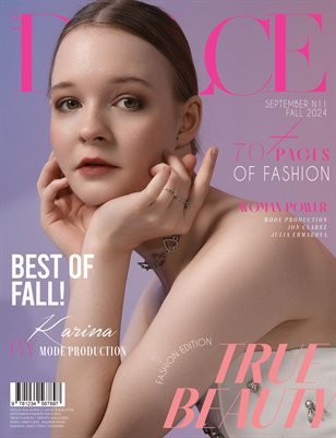 Karina — DOLCE Magazine | The September Fashion & Beauty Edition | Vol.11 | 2024