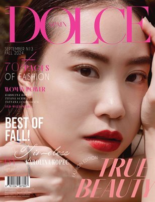DOLCE Magazine | The September Fashion & Beauty Edition | Vol.13 | 2024 cover