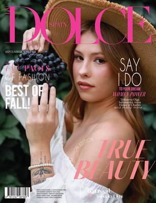 DOLCE Magazine — The September Fashion Edition Vol. 3 2025 cover