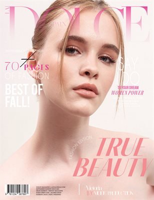 DOLCE Magazine — The September Fashion Edition Vol. 7 2025 cover